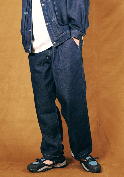 Nasngwam ナスングワム×GOHEMP ゴーヘンプ | LUMBER DENIM PANTS カラー:ONE WASH