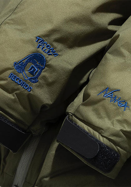 TACOMA FUJI RECORDS タコマフジレコード | NANGA AURORA TEX DOWN JACKET 藝術科学思想自然ver. カラー : KHAKI