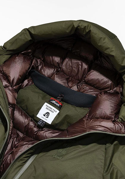 TACOMA FUJI RECORDS タコマフジレコード | NANGA AURORA TEX DOWN JACKET 藝術科学思想自然ver. カラー : KHAKI