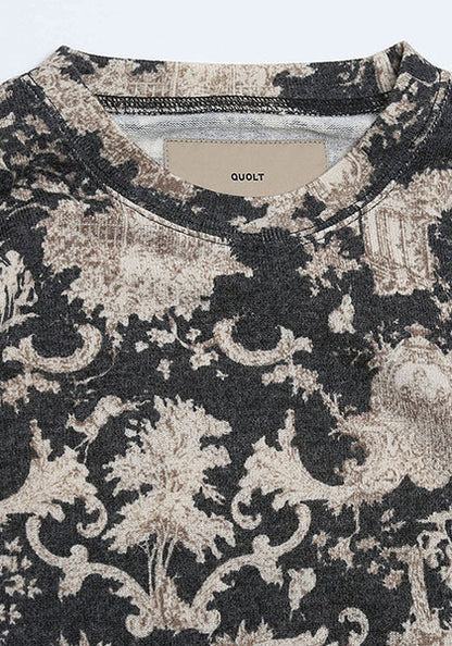 QUOLT クオルト | MAGNIFICENT KNIT カラー:  DARK CHARCOAL