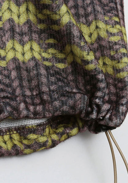 QUOLT クオルト |  FAKE-KNIT PANTS / フェイクニットパンツ