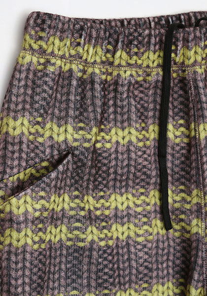 QUOLT クオルト |  FAKE-KNIT PANTS / フェイクニットパンツ