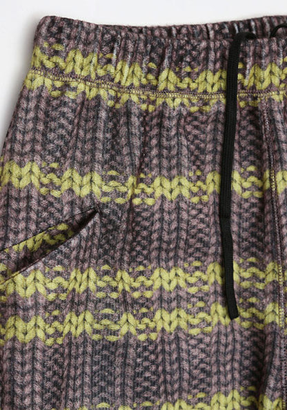 QUOLT クオルト |  FAKE-KNIT PANTS / フェイクニットパンツ