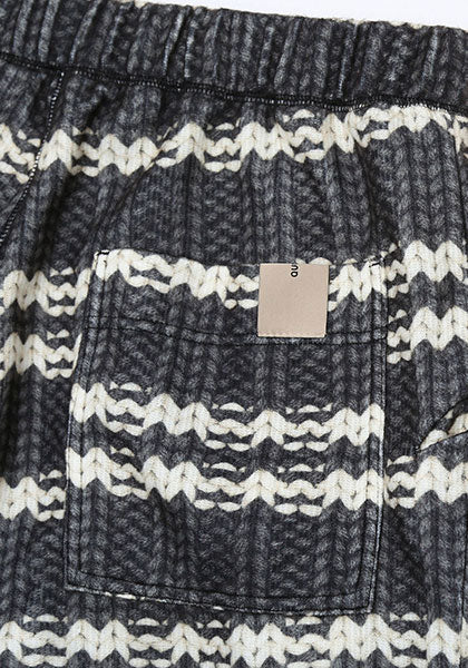 QUOLT クオルト |  FAKE-KNIT PANTS / フェイクニットパンツ