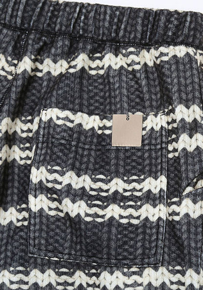 QUOLT クオルト |  FAKE-KNIT PANTS / フェイクニットパンツ