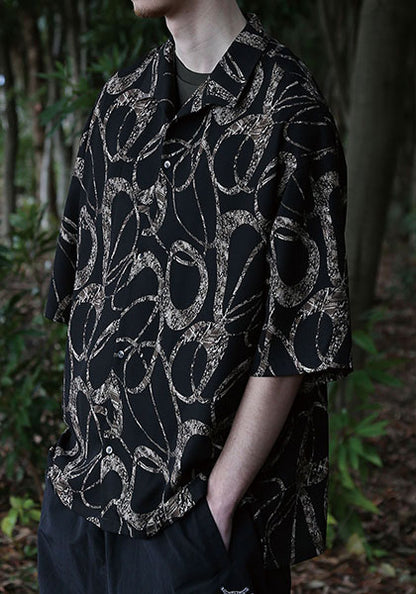 QUOLT クオルト | ORBIT SHIRTS カラー : BLACK