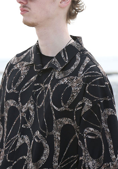 QUOLT クオルト | ORBIT SHIRTS カラー : BLACK
