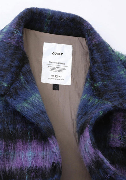 QUOLT クオルト | WOOLY JKT カラー：NAVY-PURPLE