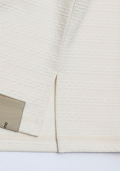 QUOLT クオルト | KNIT BORDER CUTSEW