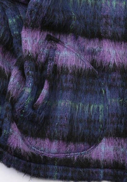 QUOLT クオルト | WOOLY JKT カラー：NAVY-PURPLE