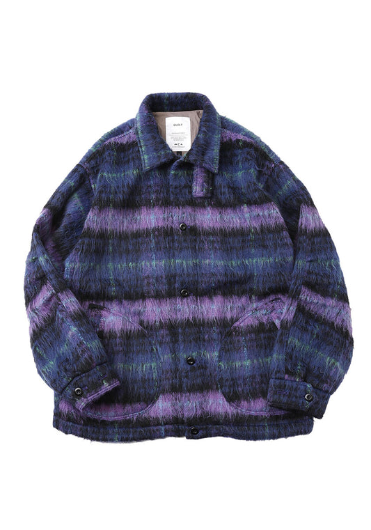 QUOLT クオルト | WOOLY JKT カラー：NAVY-PURPLE