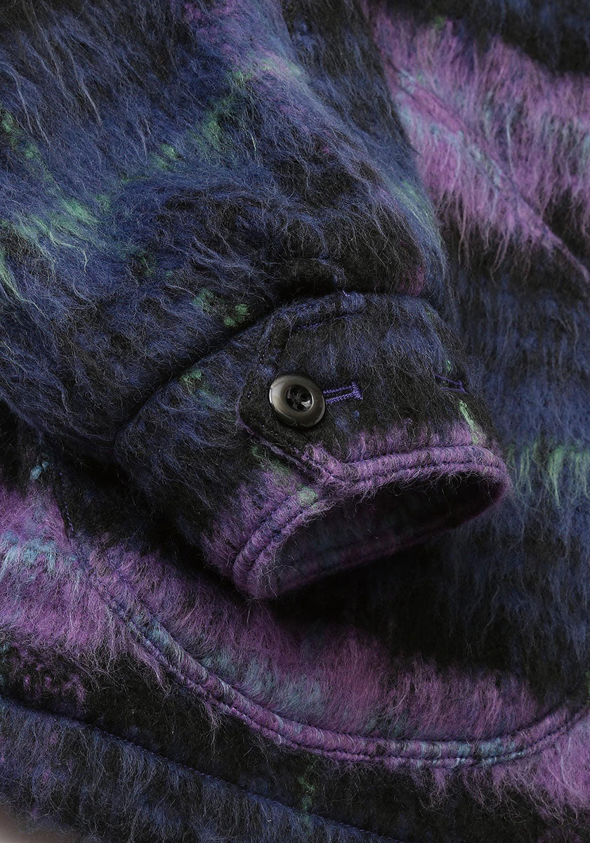 QUOLT クオルト | WOOLY JKT カラー：NAVY-PURPLE