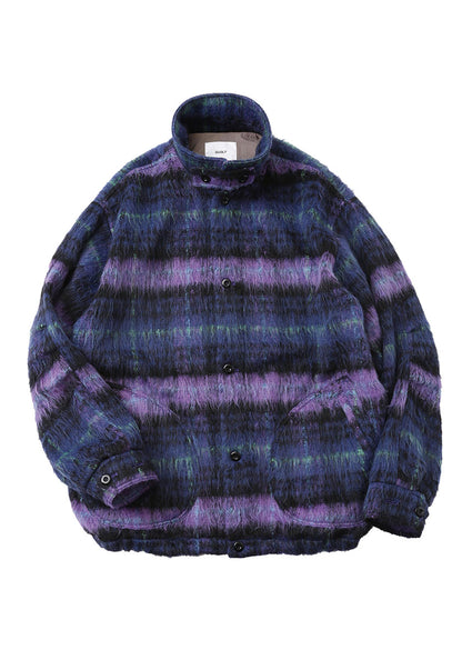 QUOLT クオルト | WOOLY JKT カラー：NAVY-PURPLE