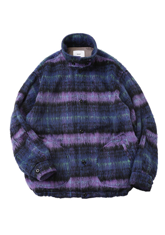QUOLT クオルト | WOOLY JKT カラー：NAVY-PURPLE