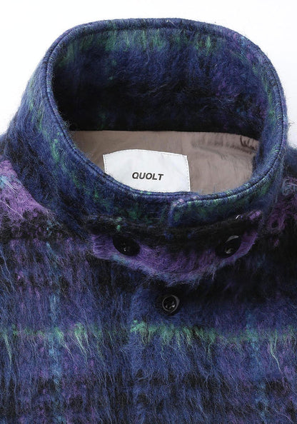 QUOLT クオルト | WOOLY JKT カラー：NAVY-PURPLE