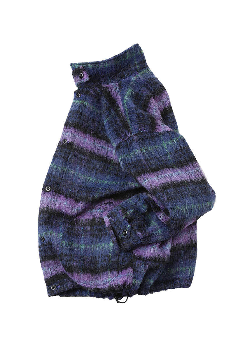 QUOLT クオルト | WOOLY JKT カラー：NAVY-PURPLE