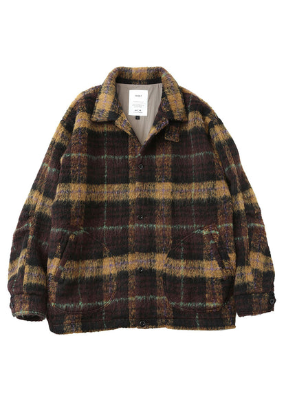 QUOLT クオルト | WOOLY JKT カラー：BROWN-MUSTARD