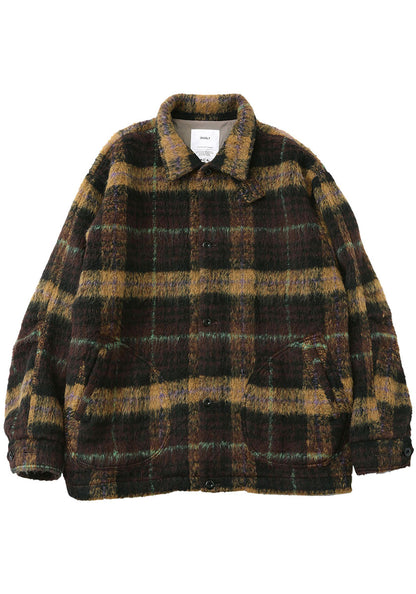 QUOLT クオルト | WOOLY JKT カラー：BROWN-MUSTARD