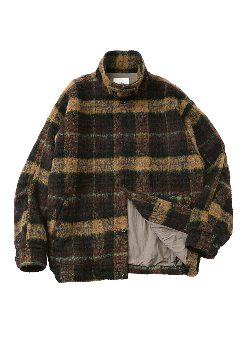QUOLT クオルト | WOOLY JKT カラー：BROWN-MUSTARD
