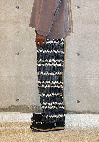 QUOLT クオルト |  FAKE-KNIT PANTS / フェイクニットパンツ
