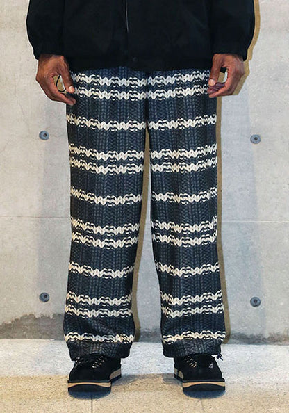 QUOLT クオルト |  FAKE-KNIT PANTS / フェイクニットパンツ