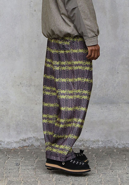 QUOLT クオルト |  FAKE-KNIT PANTS / フェイクニットパンツ
