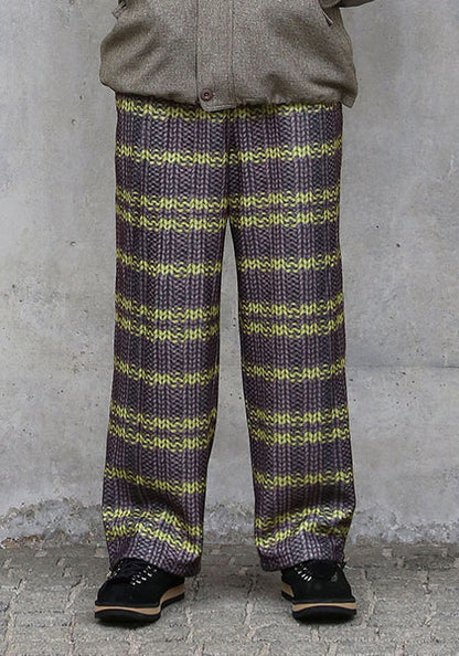 QUOLT クオルト |  FAKE-KNIT PANTS / フェイクニットパンツ