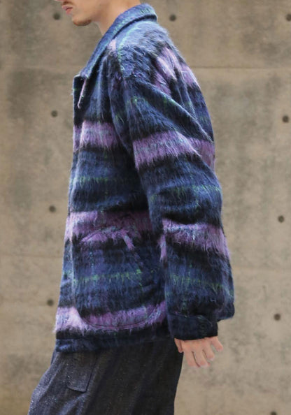 QUOLT クオルト | WOOLY JKT カラー：NAVY-PURPLE