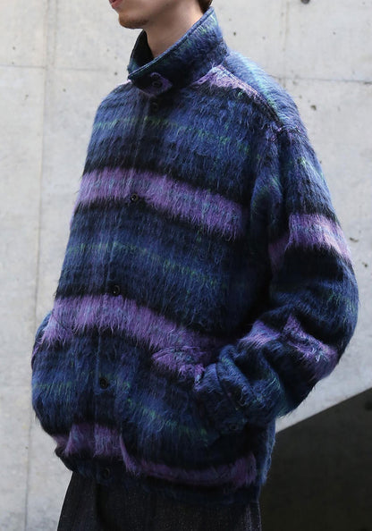 QUOLT クオルト | WOOLY JKT カラー：NAVY-PURPLE