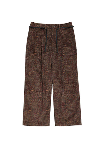 QUOLT クオルト | ADEL PANTS カラー：BOURDEAX RED