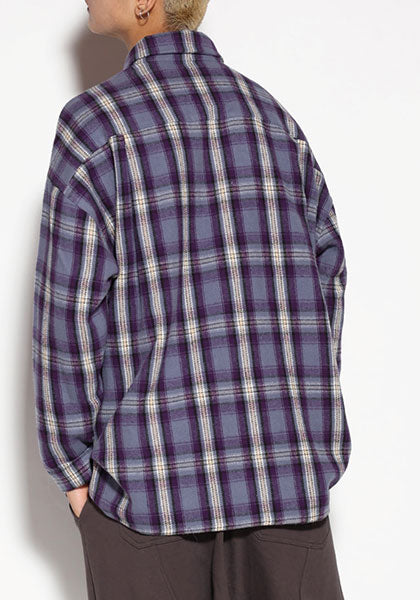 ALDIES アールディーズ | Large Nel Shirt カラー:NAVY