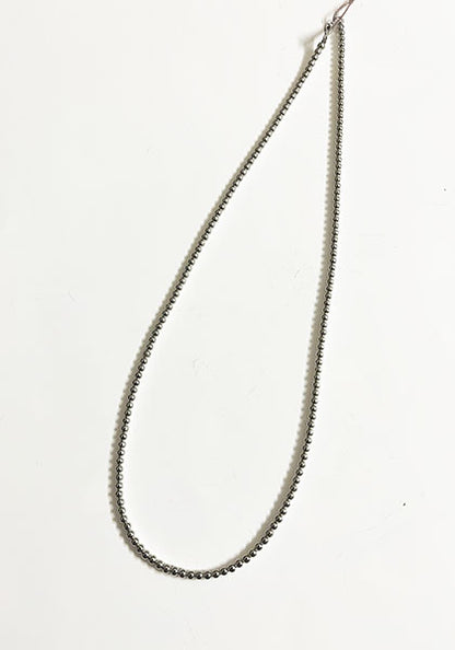 Indian Jewelry (インディアン ジュエリー) ナバホパールネックレス シャイニー 3mm 50cm