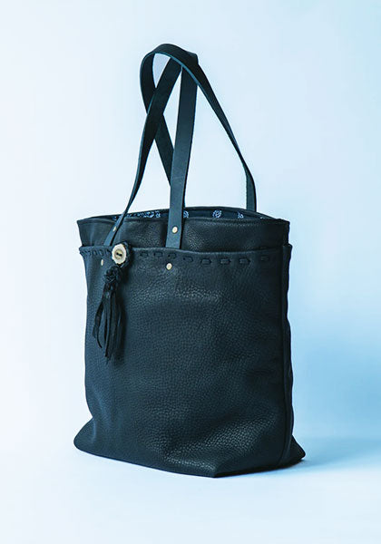 Nasngwam×EARLY MORNING ナスングワム×アーリーモーニング | DEARSKIN LARGE TOTE BAG カラー : BLACK