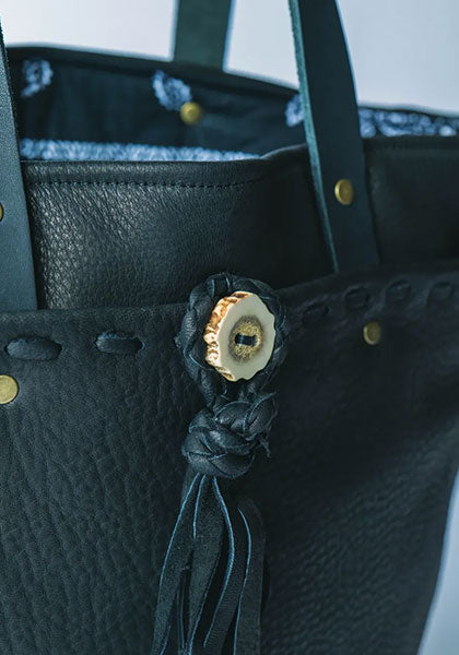 Nasngwam×EARLY MORNING ナスングワム×アーリーモーニング | DEARSKIN LARGE TOTE BAG カラー : BLACK
