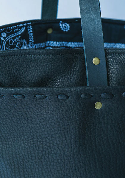 Nasngwam×EARLY MORNING ナスングワム×アーリーモーニング | DEARSKIN LARGE TOTE BAG カラー : BLACK