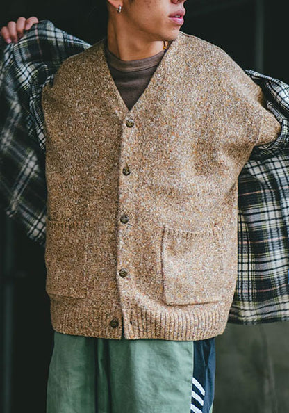 Nasngwam.(ナスングワム) | GRAIN CARDIGAN カラー:BROWN
