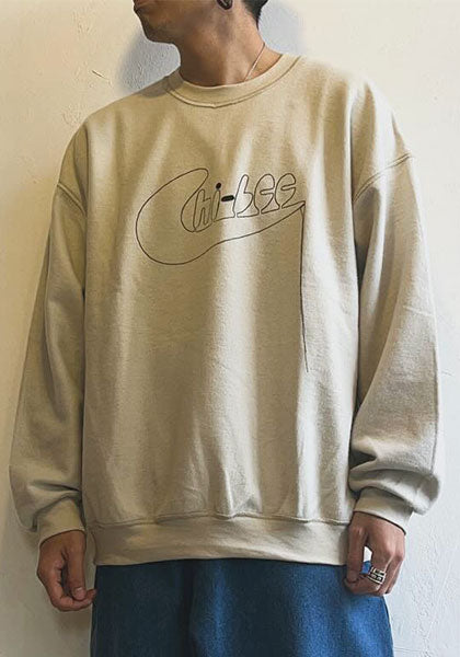 CHI-BEE × super market ロゴスウェット