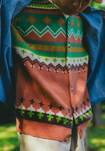 Nasngwam.(ナスングワム) | YUPIC CARDIGAN