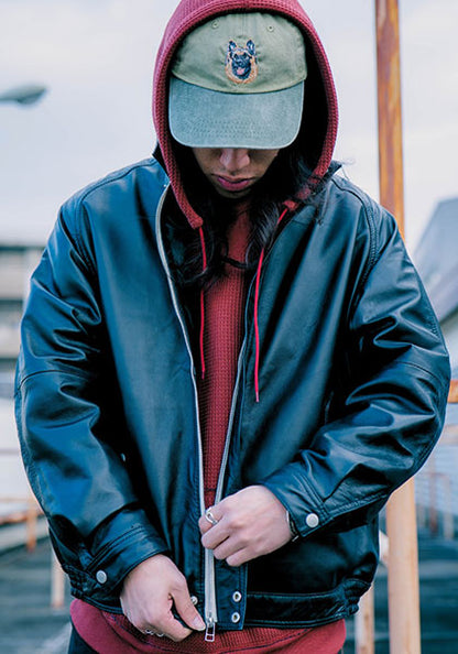 Nasngwam.（ナスングワム）| ATTRACT LEATHER JACKET/レザージャケット