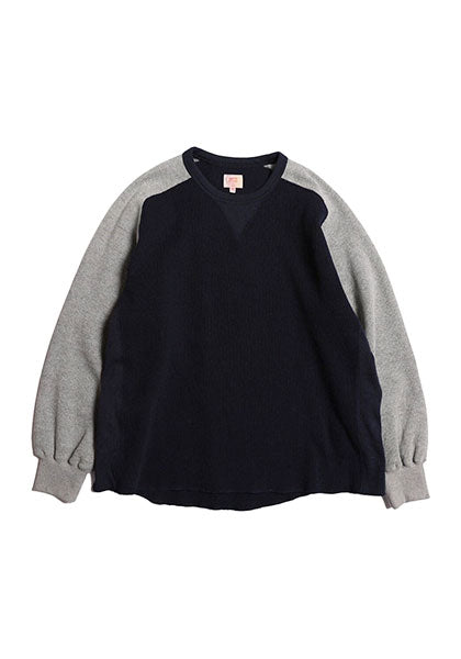 IMPRESTORE インプレストア | サーマルカットソー カラー:NAVY＆GRAY