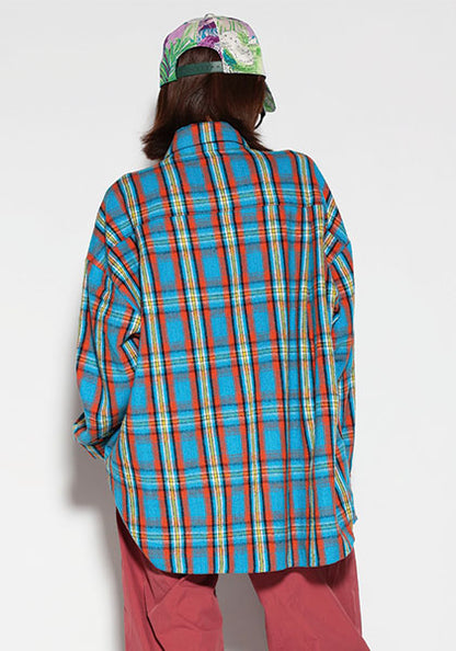 ALDIES アールディーズ | Large Nel Shirt カラー:BLUE