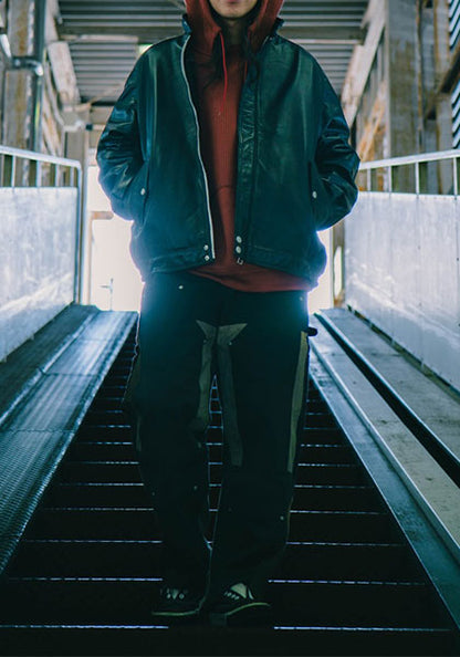 Nasngwam.（ナスングワム）| ATTRACT LEATHER JACKET/レザージャケット