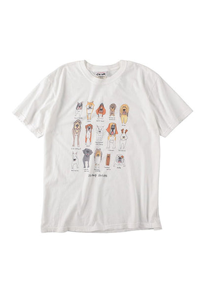 CHI-BEE DOG1 T カラー：WHITE