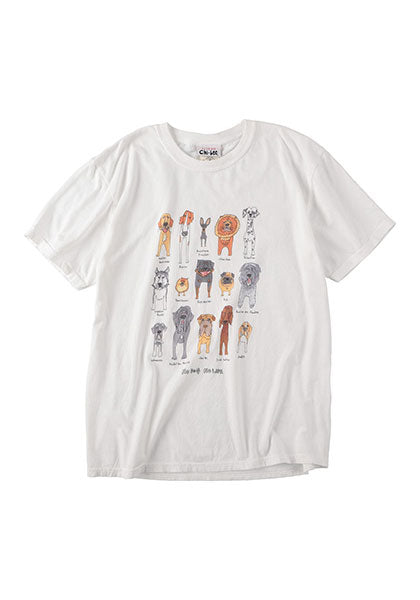 CHI-BEE DOG2 T カラー：WHITE