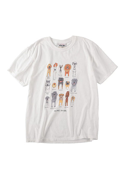 CHI-BEE DOG2 T カラー：WHITE