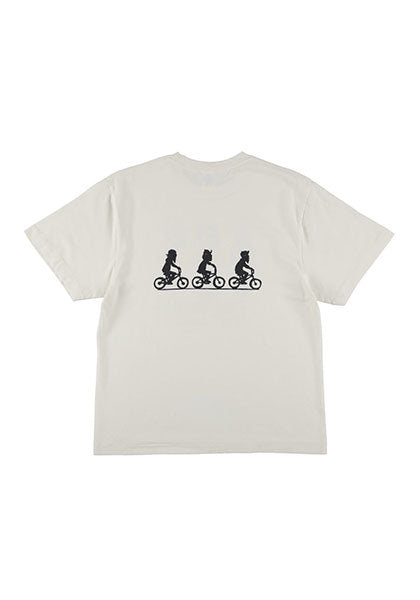 CHI-BEE Off We Ride T カラー：FADED WHITE
