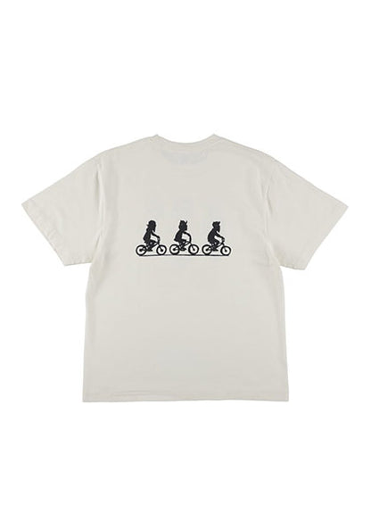 CHI-BEE Off We Ride T カラー：FADED WHITE