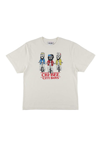 CHI-BEE Off We Ride T カラー：FADED WHITE