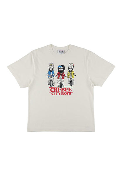 CHI-BEE Off We Ride T カラー：FADED WHITE
