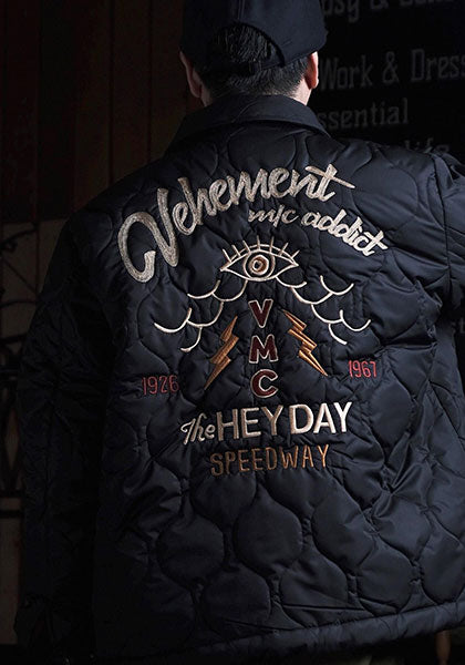 GYPSY&SONS ジプシーアンドサンズ | VMC QUILTED COACH JK / キルティングコーチジャケット カラー：ブラック